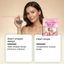 Gương du lịch gấp hình trái tim - Gương trang điểm HD nhỏ gọn di động