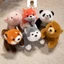 Rytanda Mô Phỏng Dễ Thương Cáo Gấu Trúc Gấu Trúc Voi Tê Giác Husky Pig Sang Trọng Đồ Chơi Cho Bạn Gái Sang Trọng Búp Bê Gối Ngủ Thú Nhồi Bông Giáng Sinh Tốt Nghiệp Quà Tặng Sinh Nhật