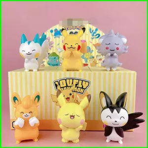 PS1 Pokemon Pikachu Spragitto Quaxly Nhân Vật Hành Động Hoạt Hình Anime Sưu Tập Vật Trang Trí SP1