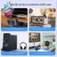 Bộ phát tín hiệu âm thanh Bluetooth 5.4 Bộ chuyển đổi RT / TX 2 trong 1 cho TV Tai nghe Ô tô Chuyến bay Jack 3,5mm Bộ chuyển đổi âm thanh AUX
