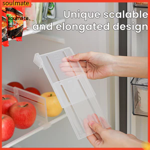 Linh hồn| Phân Loại Bảo Quản Chia Có Thể Điều Chỉnh Có Thể Thu Vào Tủ Lạnh Phân Vùng Nhựa Chia Kệ Nhà Bếp Sắp Xếp Lưu Trữ Nẹp Để Tách Thực Phẩm Phân Loại