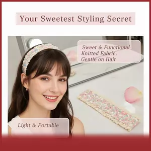 Cá tuyết ngọt ngào hoa tái sử dụng tóc rìa Sticker headband cho phụ nữ