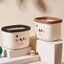 Để Bàn Thùng Rác Có Thể Dễ Thương Nhỏ Mini Hộ Gia Đình Mặt Bàn Trẻ Em Bàn Ký Túc Xá Văn Phòng Giỏ Giấy Hoạt Hình Dễ Thương Vui Vẻ 7GSV