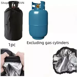 {AKIN} Vỏ bình xăng ngoài trời 210D Vải Oxford chống bụi chống ẩm cho cắm trại BBQ {a}