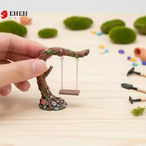 Vườn Cổ Tích Thu Nhỏ Xoay 1 Cây Hoa Cho Mô Hình Phong Cảnh DIY Trang Trí Hình Sáng Tạo Cho Sân Bayard Display VN