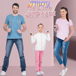 TMOY 2.8M Trẻ Em Nhảy Dây Thể Thao Nhảy Dây Tay Cầm Trong Suốt Đua Nhảy Dây Thiết Bị Thể Thao TMOY
