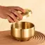 Máy rửa chén phong cách Hàn Quốc Bát cơm bằng thép không gỉ 304 an toàn hai lớp có nắp để phục vụ thực phẩm nhà bếp tại nhà