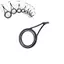 JRP 8 Chiếc 8 Kích Thước Cần Câu Hướng Dẫn Đầu Vòng Tròn Cực Bộ Sửa ChữaFishing JRP