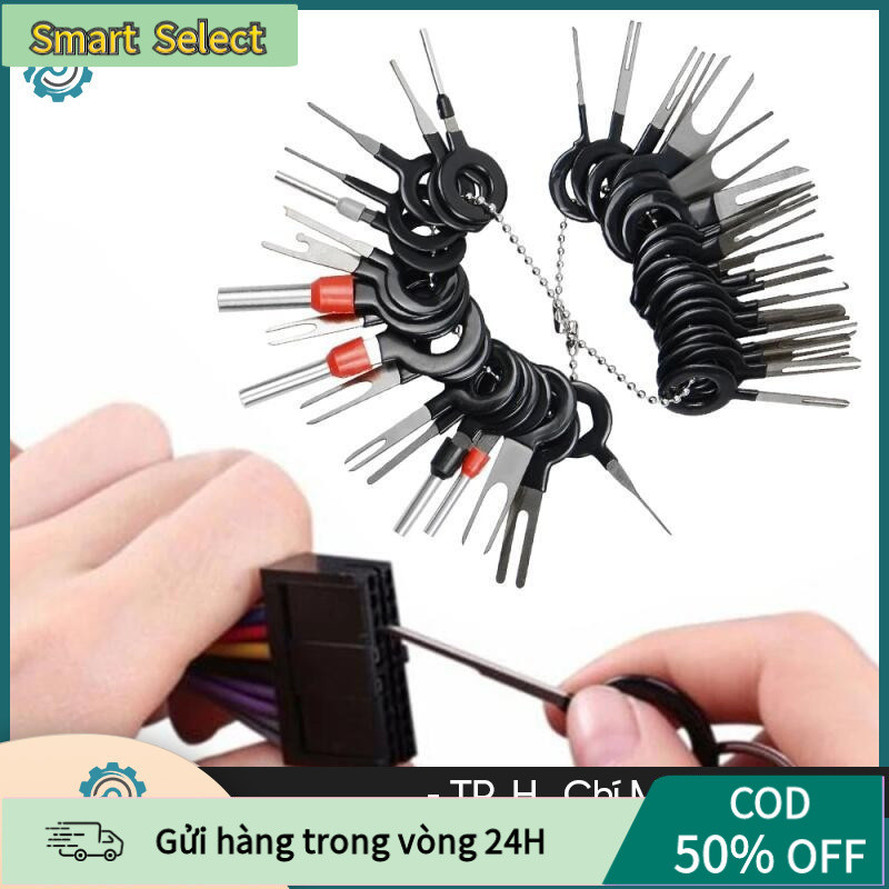 【COD】Set 11/41 Món Dụng Cụ Tháo Giắc, Cos Điện Xe Hơi – Gỡ Dây Nhanh Gọn, Tiện Lợi, Không Làm Hư Đầu Cos