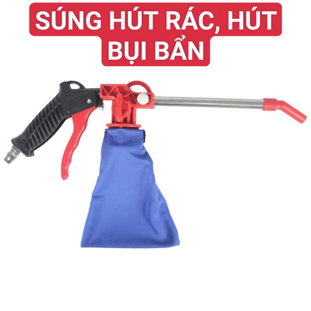 Súng Hút Chỉ Thừa, Bụi Mịn Trong Xưởng May (cần kết hợp máy nén khí)