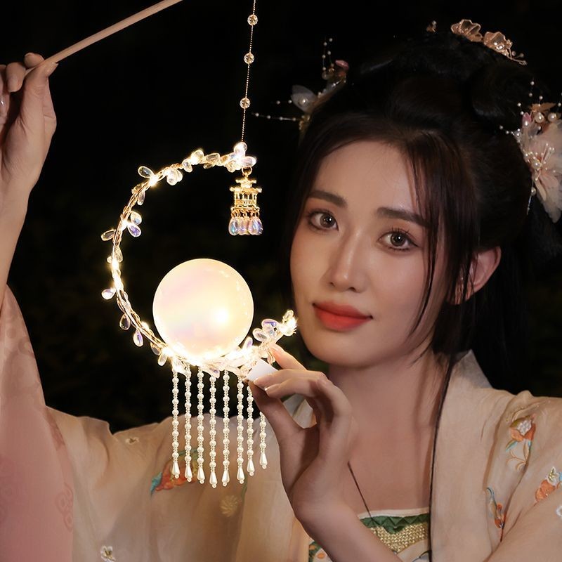 Trung Thu Lễ Hội Đèn Lồng 2025 Năm Mới Của Rồng Handmade Tự Làm Chất Liệu Gói Dạ Quang Đèn Lồng Cổ Trẻ Em Di Động Gian Hàng OEZJ