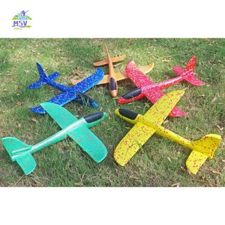 Đồ chơi máy bay tạo bọt 48cm - Máy bay ném tay cho trò chơi tiệc ngoài trời dành cho trẻ em