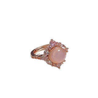 Bộ đồ phong cách châu Âu - Mỹ, màu hồng với họa tiết như kim cương dành cho nữ
