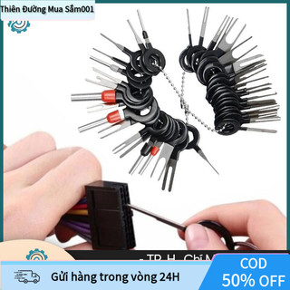 Bộ Tháo Dây, Cos, Giắc Điện Ô Tô – Dụng Cụ Gỡ Giắc 11/41 Món Đa Năng, Phù Hợp Cho Mọi Loại Đầu Nối Xe Hơi
