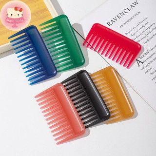 Moonlights Răng Lớn Chịu Nhiệt Lớn Rộng Răng Detangling Hairdressingb Nhiều Màu Flatb Tóc Salon Tạo Kiểu Dụng Cụ EN