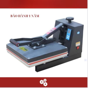 Máy Ép Nhiệt Logo 01 Bàn Ép Tay – Mâm Nhiệt 40x40cm, Ép Nhanh, Bền Bỉ