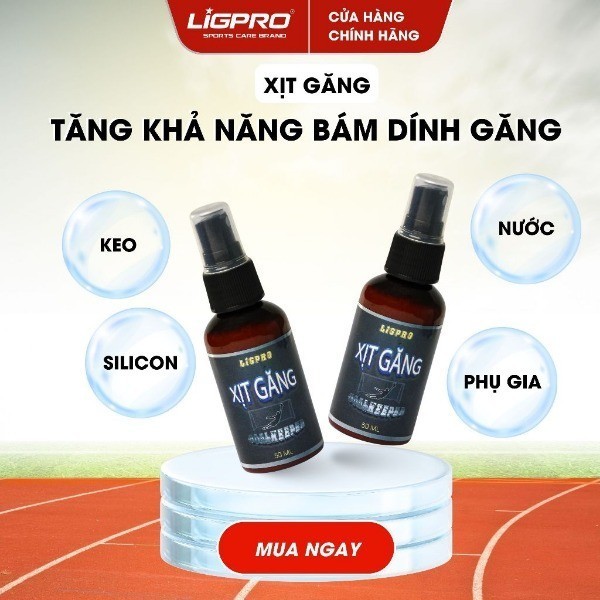 Xịt găng tay thủ môn LIGPRO 50ml Tăng độ bám dính và cấp ẩm cho găng tay thủ môn