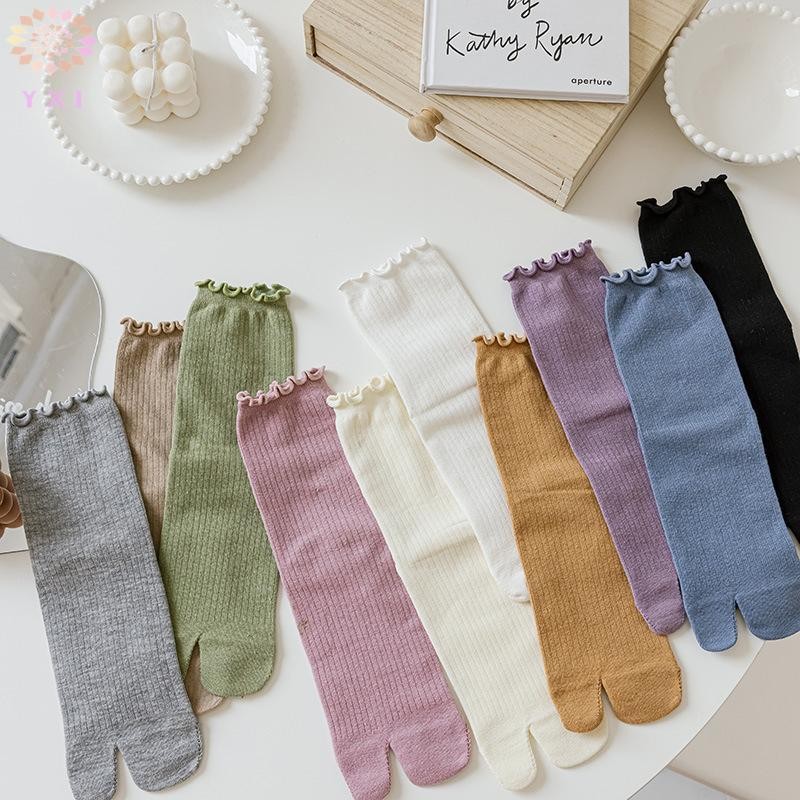 Tabi Tất Chun Ngón Cotton Unisex - Đơn Giản Thoải Mái cho Nam và Nữ