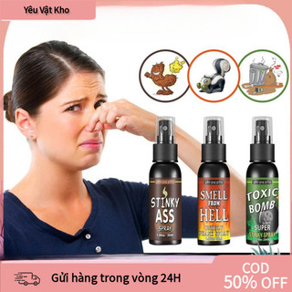 【COD】Dụng Cụ Phun Mùi Hôi 30ml - Chai Xịt Tiện Lợi - Đạo Cụ Hài Kịch Cho Mọi Lứa Tuổi