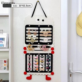 EGN Tóc Nơ Tổ Chức Tường Dung Tích Lớn Đầu Giá Đỡ Lưu Trữ Móc Treo Tiết Kiệm Không Gian Phụ Kiện Cho Bé Gái Phòng N