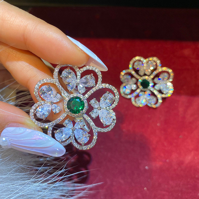 Thời Trang Hàn Quốc Zircon Phong Cách Mới Nhẹ Sang Trọng Bông Tai Thanh Lịch Bán Buôn