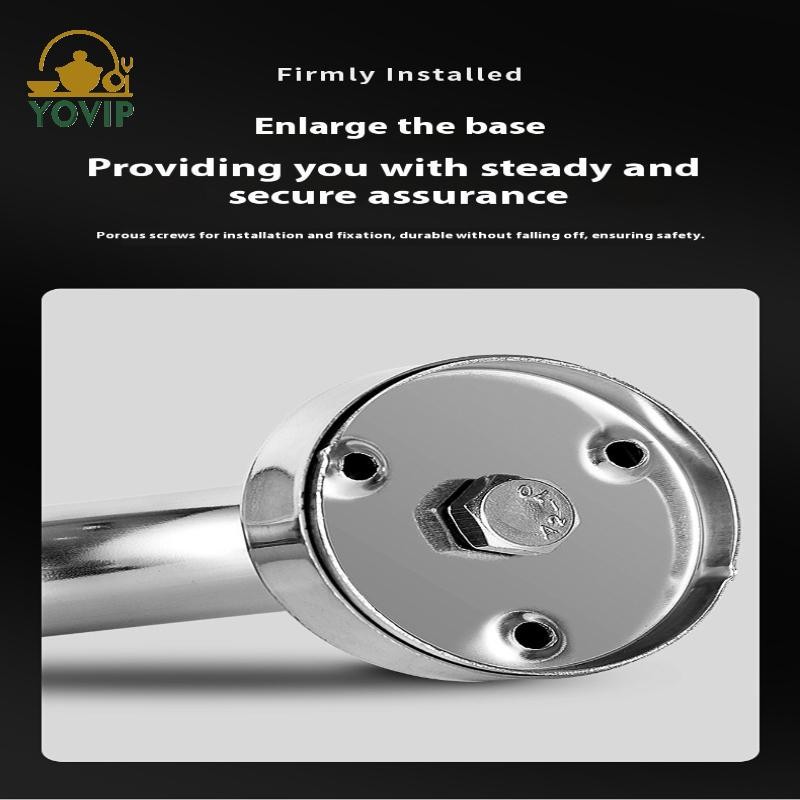 Tay vịn an toàn phòng tắm bằng thép không gỉ YOVIP, Xây dựng chắc chắn, Tay vịn, Đường ray hỗ trợ VN
