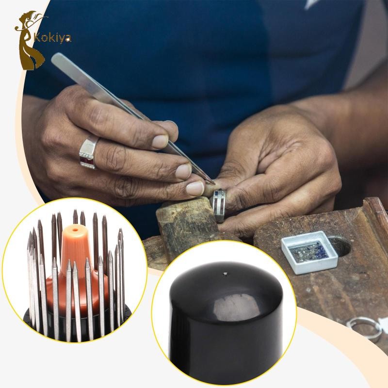 Dụng cụ đính cườm trang sức nhỏ gọn, đa chức năng với tay cầm tiện lợi cho việc khắc kim cương.