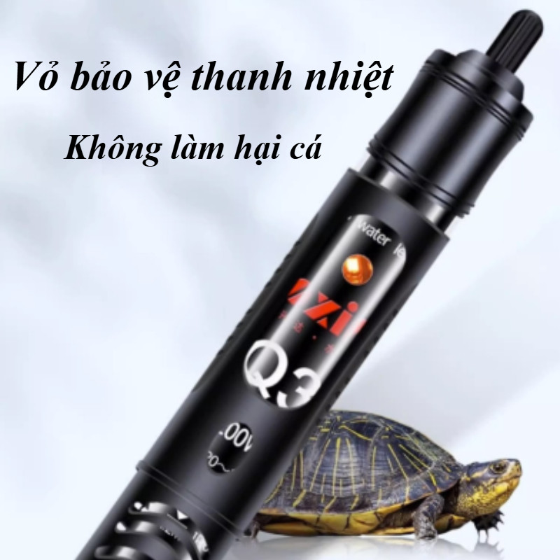 Máy Sưởi Bể Cá 25W-300W - Thiết Kế Chống Cháy Nổ, Làm Ấm Hiệu Quả, An Toàn Cho Cá & Cây Thuỷ Sinh