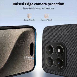 Ốp Điện Thoại Cho Xiaomi 15T 17T 17 15 T Pro Ultra 14T Pro 5G 4G 2025 Họa Tiết Sợi Carbon Từ Tính Chống Sốc Mặt Sau Bảo Vệ Bìa Cứng