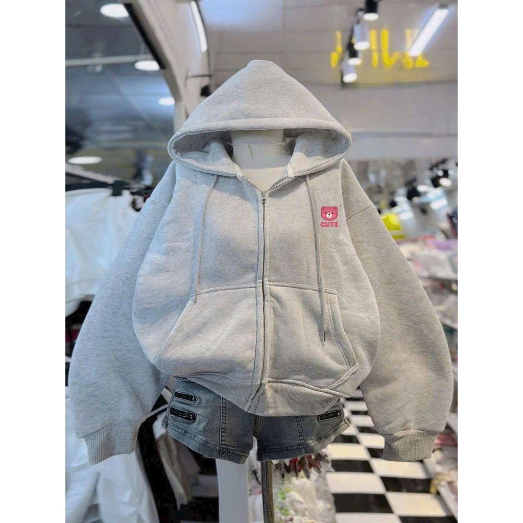 Áo khoác nỉ unisex dày dặn, giữ ấm mùa đông nam nữ unisex ullzang thời trang hàn quốc.