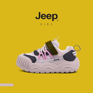 Jeep Jeep Giày Trẻ Em Giày Thể Thao Thu Đông 2025 Phong Cách Mới Thường Ngày Trẻ Em Bố Giày Trung Bình Lớn Trẻ Em Bé Gái Giày Chạy Bộ