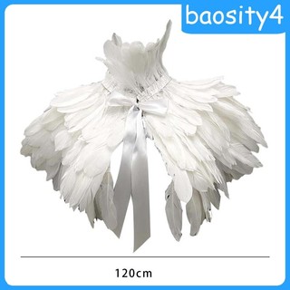 Áo khoác lông giả Gothic quấn vai, phù hợp hóa trang vàwear trong các dịp lễ đặc biệt