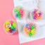 1 Chiếc 6cm Sáng Cầu Vồng Hạt Squishy Đồ Chơi Dành Cho Thanh Thiếu Niên Tâm Trạng Bình Tĩnh Và Di Động Du Lịch Giải Nén Chơi