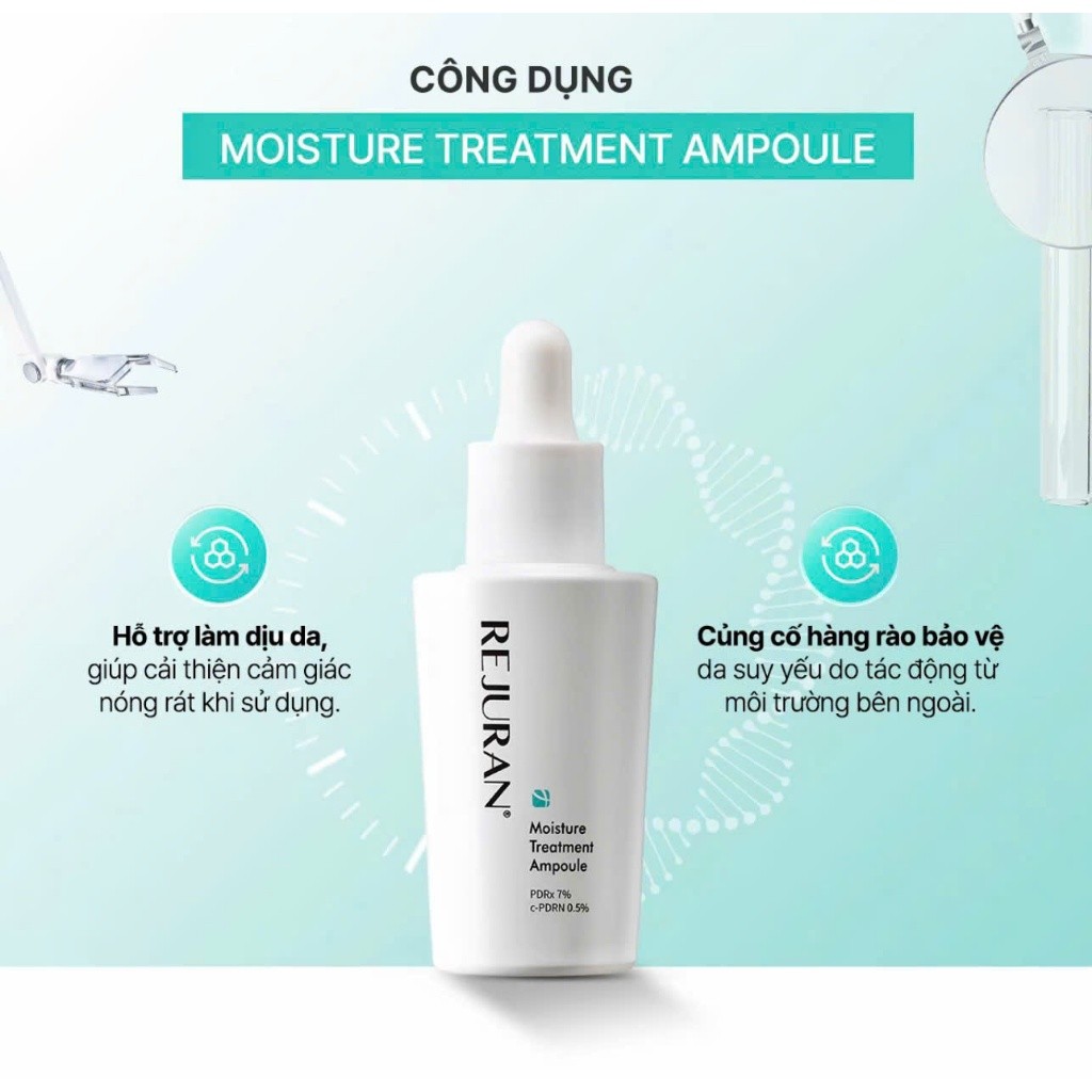 [HÀNG CÔNG TY] Rejuran Moisture Treatment Ampoule 7% c-PDRN 30ml | Dưỡng Ẩm Phục Hồi Hàng Rào Da