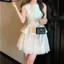 Váy gạc phong cách múa ba lê Mùa hè Váy công chúa phong cách mới Váy Pettiskirt nhỏ chống chói