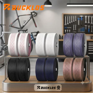 BUCKLOS Giảm Sốc Thanh Băng Chống Trượt Thanh Băng Xe Đạp Đường Bộ Băng Thanh Nhẹ Cho Xe Đạp Đường Bộ Phụ Kiện Đi Xe Đạp