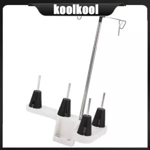 Kool Thêu Chỉ Cuộn Giá Đỡ Đứng Máy May Phụ Kiện Chủ Đề Cuộn Giá Đỡ 4 Cuộn Chỉ May Chỉ Đứng