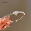 AqToCna Mới Trái Tim Tình Yêu Zircon Vòng Tay Đa Năng Hợp Thời Trang Phụ Kiện Dành Cho Nữ Dự Tiệc Trang Sức Quà Tặng AqToCna