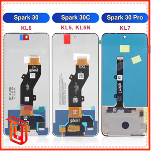Dành cho màn hình hiển thị Tecno LCD Bảng điều khiển cảm ứng cho Tecno Spark 30 KL6 / 30C 4G KL5 / 30Pro KL7 LCD 100% đã được kiểm tra
