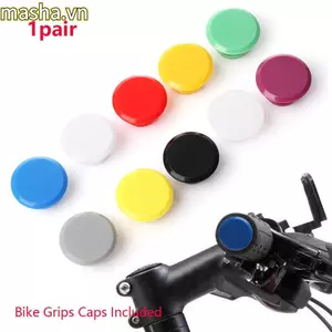 1 Cặp Tay Lái Xe Đạp Phụ Kiện Nhựa 10 Màu Xe Đạp Chặn Có Tay Cầm Xe Đạp Đường Bộ