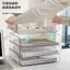 Giá Để Tập Tin Văn Phòng Để Bàn Nhiều Lớp Hộp Lưu Trữ Trong Suốt Giá Tập Tin Có Thể Xếp Chồng Acrylic Kệ Sách Bookend TSVX
