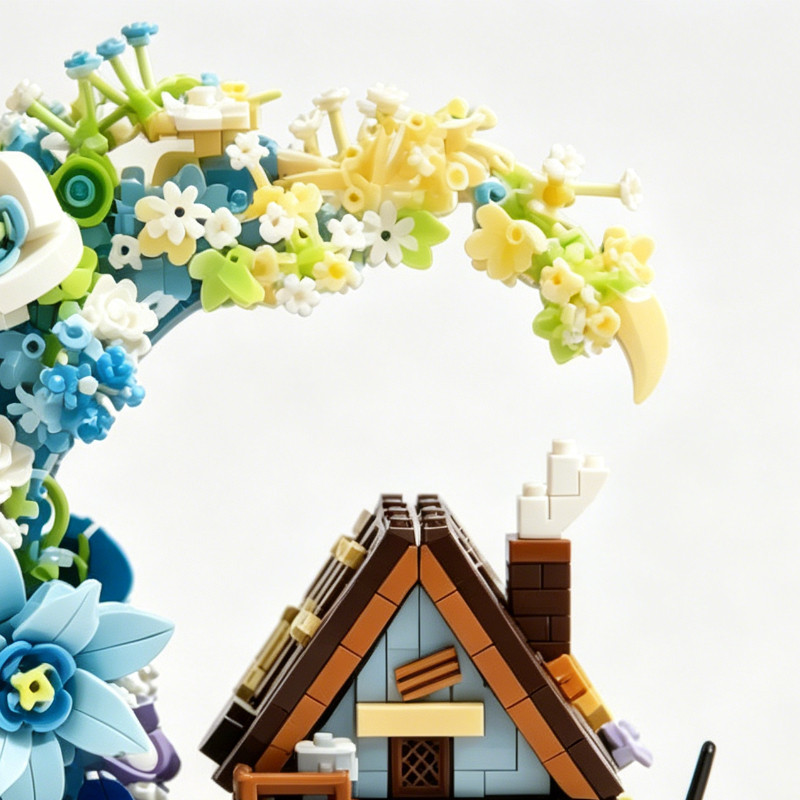 Bộ Lắp Ráp Nhà Hoa ánh Trăng Tree House – Đồ Chơi STEM An Toàn, Phát Triển Tư Duy, Quà Sinh Nhật Cho Bé Trai Và Bé Gái