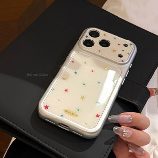 [Sheren] Ốp Điện Thoại Ngôi Sao Toàn Màn Hình Gilt Thích Hợp Cho i17 16 15 14 13 12 11 pro max Vỏ Bảo Vệ Chống Sốc