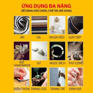 Keo dán đa năng siêu chắc E8000 15/50/110ml Dán Thủ Công Handmade,Keo Dẻo Acrylic Dán Gioăng Màn hình điện thoại - SUNND