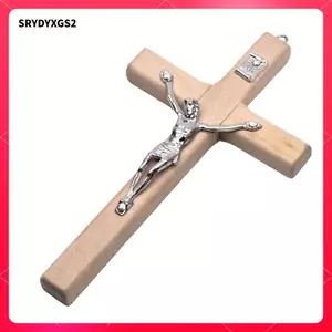 Gỗ Thánh Giá Các Bức Tượng Nhỏ Tôn Giáo Bền Đẹp Niềm Tin 2 Chiếc Đền Tường Phòng Khách Phục Sinh Quà Tặng Trang Trí Ngày Lễ