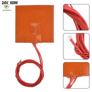 [FUXIN]Silicone Heating Pad Flexible For Printer Heated Bed Square Tool 100x100mm 1pc