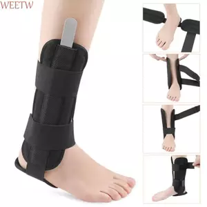 Hỗ trợ mắt cá chân WEETW, Nẹp bảo vệ bong gân Hỗ trợ ổn định mắt cá chân, Bảo vệ khớp Đai đàn hồi Giữ Clip Corrector Bảo vệ mắt cá chân có thể điều chỉnh Bóng chuyền Bóng rổ
