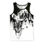 Áo ba lỗ Graffiti 3D Tank Top Nam, Áo bóng rổ đường phố mùa hè, Nhanh khô thoáng khí mềm mại không tay