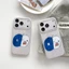 Ốp Cho iPhone 17PM 16 Pro Max 15 14P 13 Màu Sắc Tương Phản Độc Đáo Họa Tiết Tranh Apple IMD Craft Chống Sốc TPU Mềm Chống Trầy Xước Chống Bụi Bẩn Vỏ Điện Thoại Vỏ Bảo Vệ