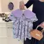 Đầm hoa bé gái (100-130) Phong cách mới Váy công chúa phương Tây phong cách Hàn Quốc